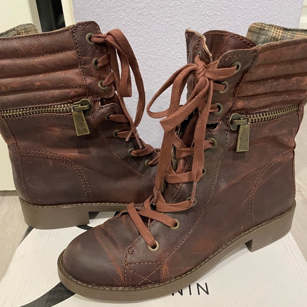 Nine West lace boots